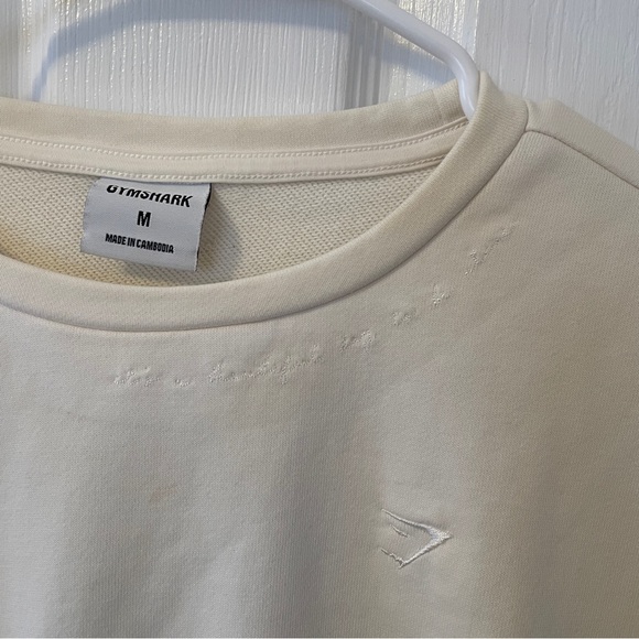 Gymshark Whitney Simmons cream crewneck - Picture 3 of 6